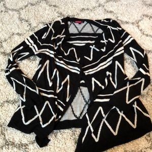 Black and White Cardigan